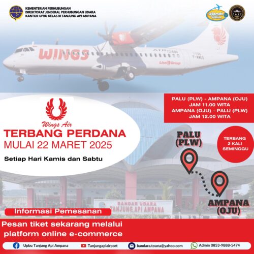 Jadwal Pesawat Maret 2025